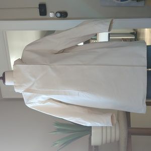 Jesse Kamm Canvas Cotton Coat Sz Medium
